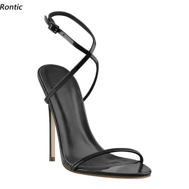 

Женские босоножки с ремешком на щиколотке, на шпильке, с круглым носком