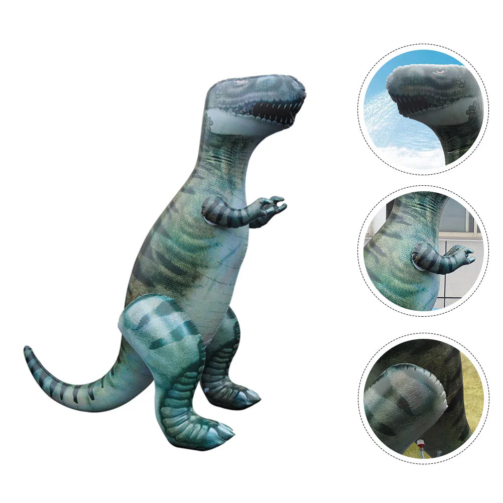 Water Spray Big Dinosaur Inflatable Plaything Toy Sprinkler Beach Park Outdoor Party Toys