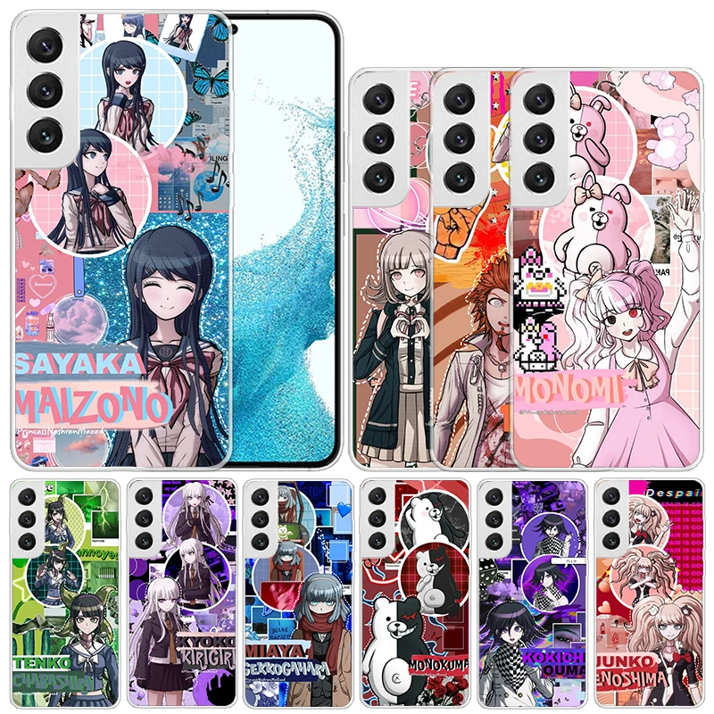 Danganronpa Trigger Happy Havoc Soft Cover for Samsung Galaxy S24 S23 S22 S21 Ultra Print Phone Case S20 FE S10 Plus S10E S9 S8