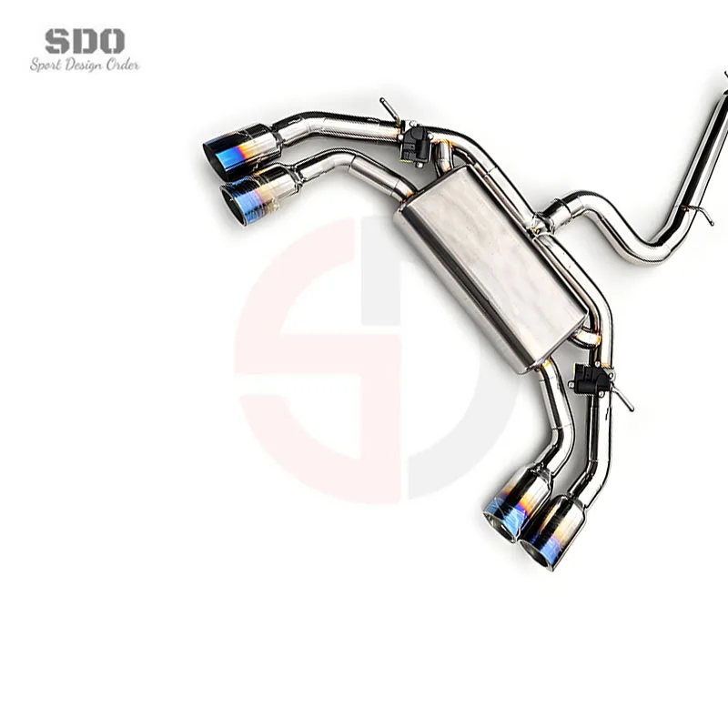 OEM Performance Stainless Steel Pipe Muffler Valvetronic  Exhaust System for  7/MK7/R/7R 2.0T 2014-2020 Catback Exhaust