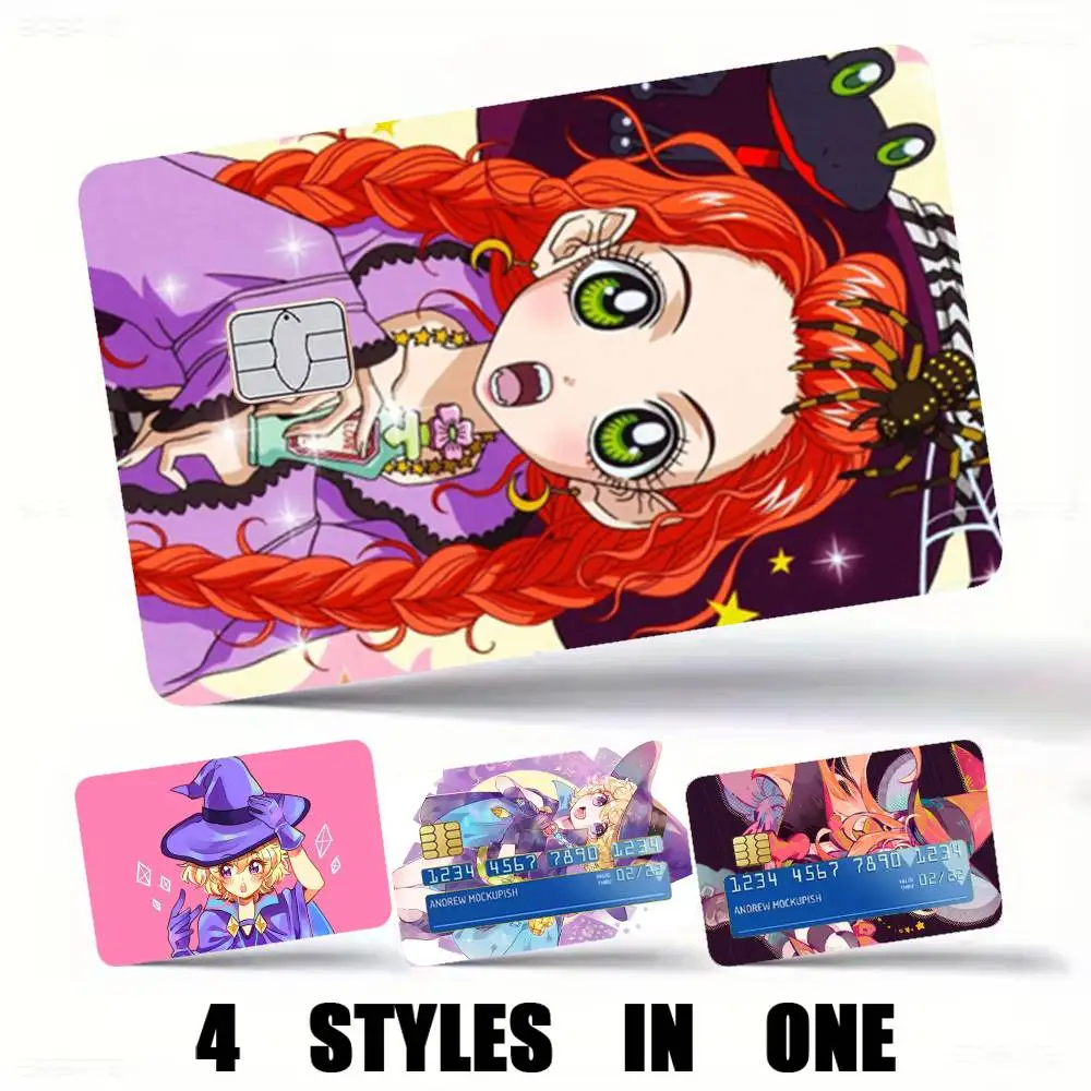 Anime-e Sugar-r Sugar Rune Credit Card HD Stickers Premium matte film effectively prevents fingerprints and daily abrasion.