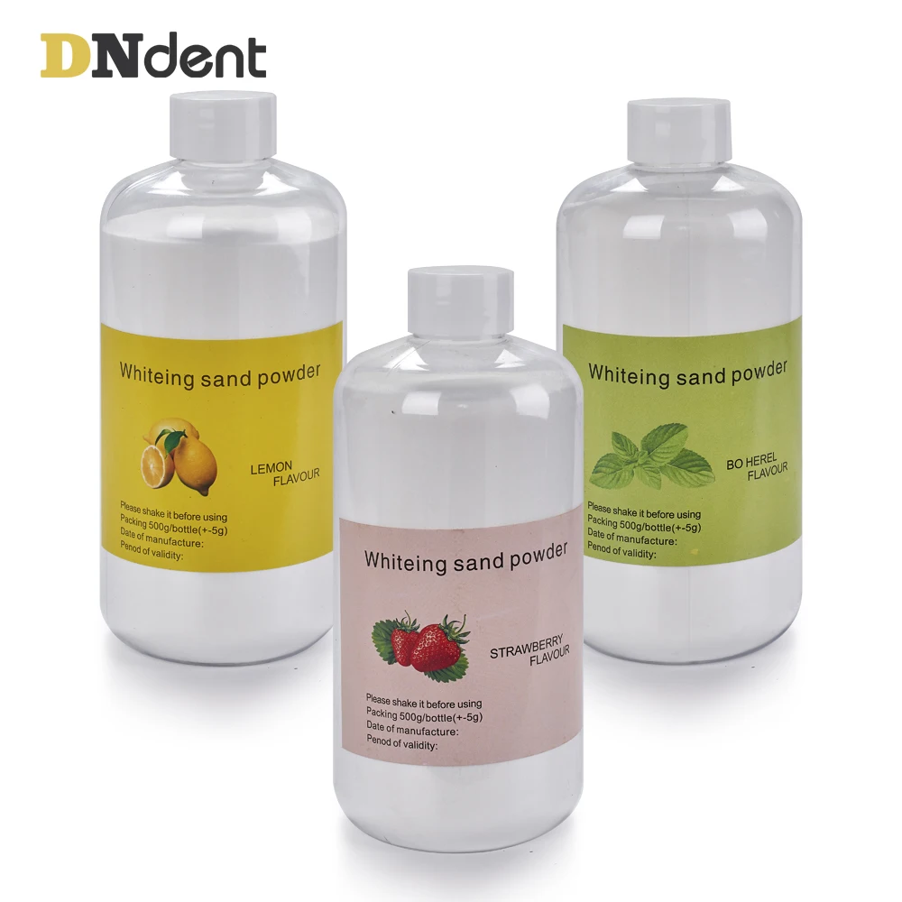 500g/bottle Dental Cleaning Powder for Prophy Jet Polisher Air Powder Teeth Polishing Decontamination Tooth Cleaning Material