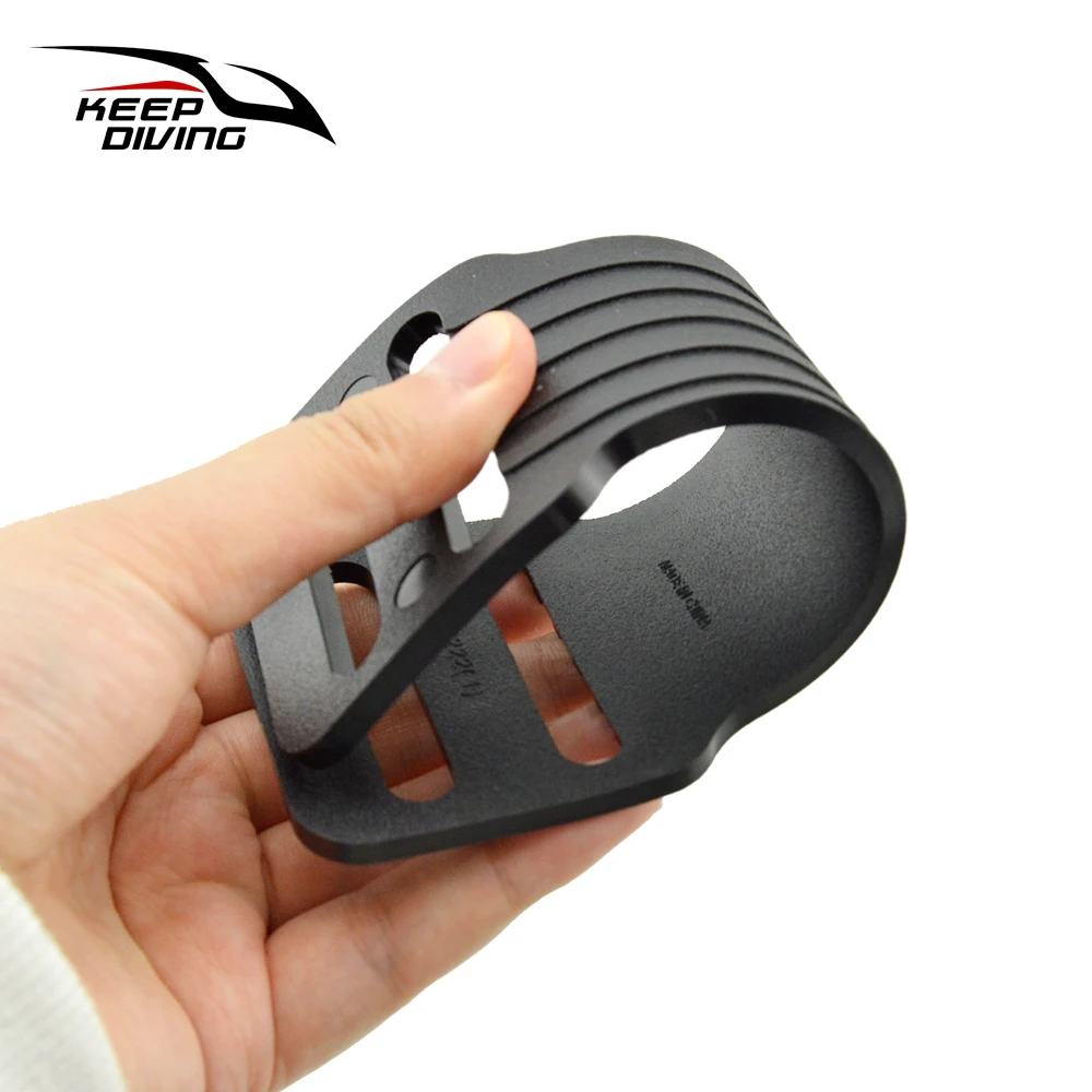 1 PC Scuba Diving Tank Belt Anti-Slip Pad Sidemount Cylinder Grip Strap Universal Pad Suitable for 5CM Webbing BCD Equipment