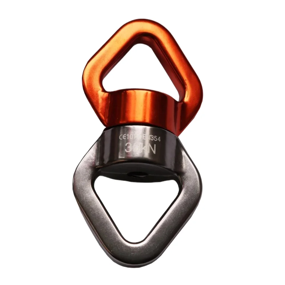 360 Rotator Rotational Device 30KN Swivel  Hanging Accessory for Hanging Swings Safety and Climbing