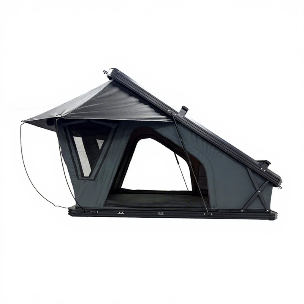 

4x4 Quick Setup Waterproof Canvas Rooftop Tent 2 Person Four-season One Bedroom for Car Camping 4WD Off-road