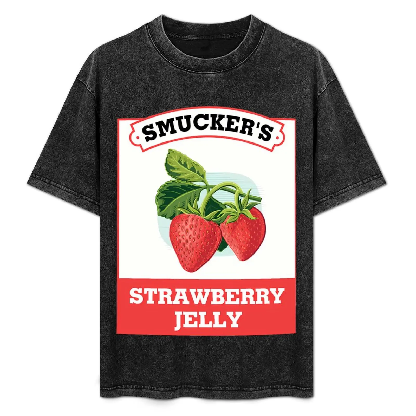 Smucker's Strawberry Jelly Halloween Costume T-Shirt blanks blacks blue archive plus sizes Men's cotton t-shirt