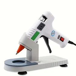 Hot Glue Gun Holder Plastic Hot Melt Glue Gun Base Stand Organizer Storage Rack Accessories Home DIY Repair Tools