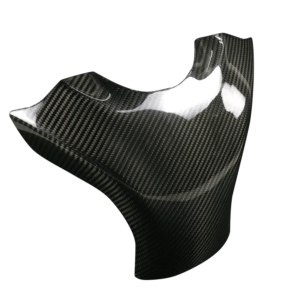 ZX6R Motorcycle Accessories Real Full Carbon Fiber Oil Fuel Gas Tank Cover Guard Protection For KAWASAKI Ninja ZX 6R 2019 - 2024