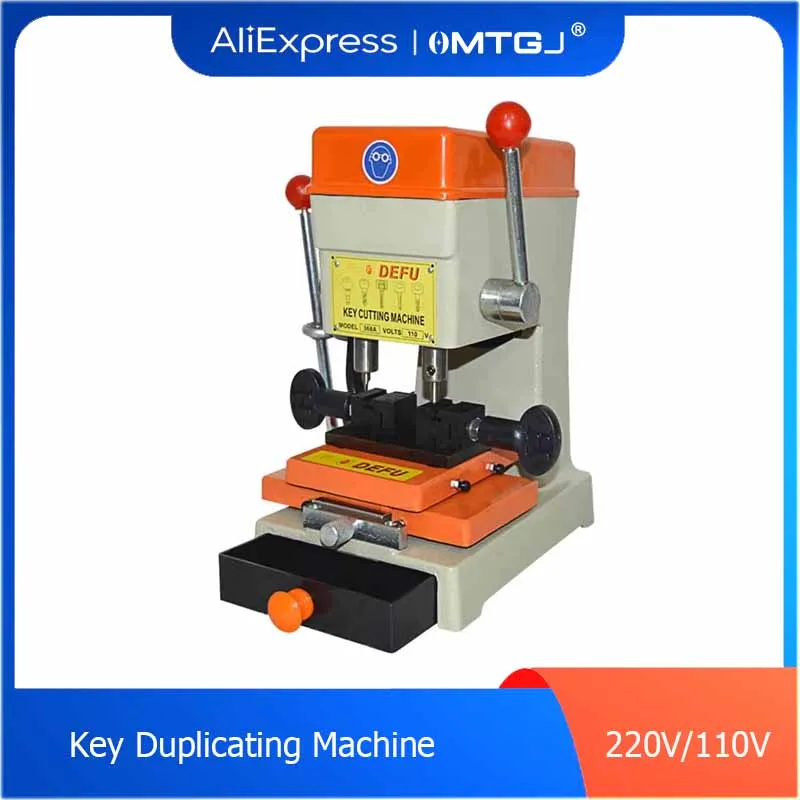 

368A Key Duplicating Machine Key Cutting Machine Drill Machine To Make Car Door Keys Locksmith Tools Convenient Easy To Use