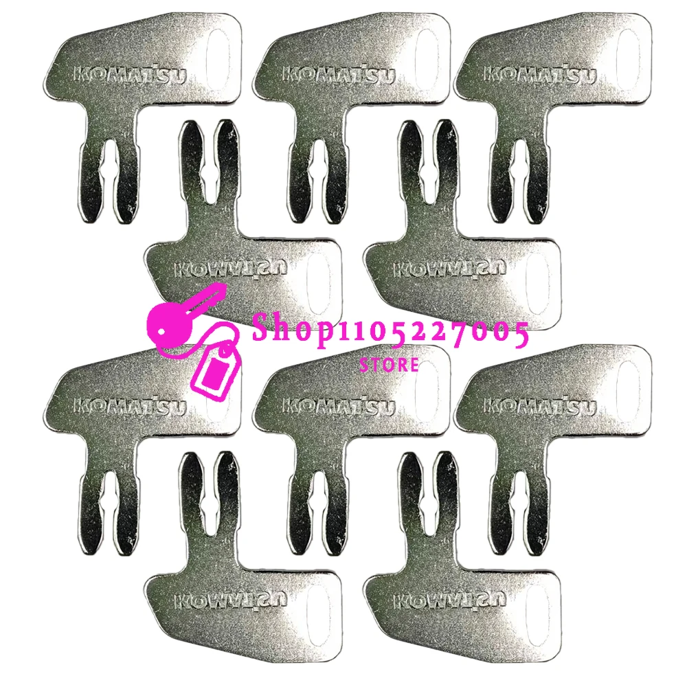 20/10/5/1PCS New Battery Disconnect Heavy Equipment Key K2C166 for Komatsu Master