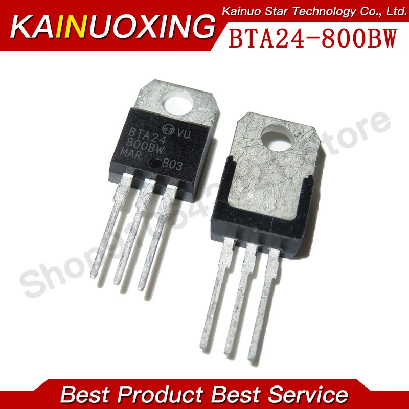 10 sztuk BTA24-800BW TO-200 BTA24-800 TO220 BTA24 800V 24A nowy oryginał