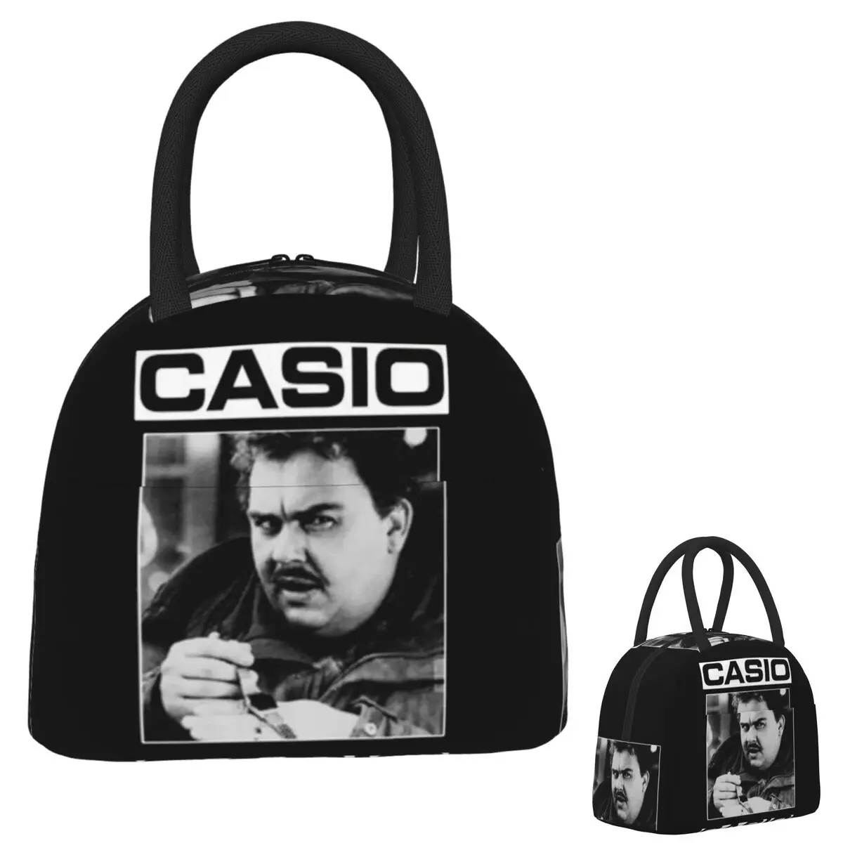 

John Candy Casio Lunch Bags Insulated Bento Box Portable Lunch Tote Leakproof Picnic Bags Thermal Bag for Woman Girl Work