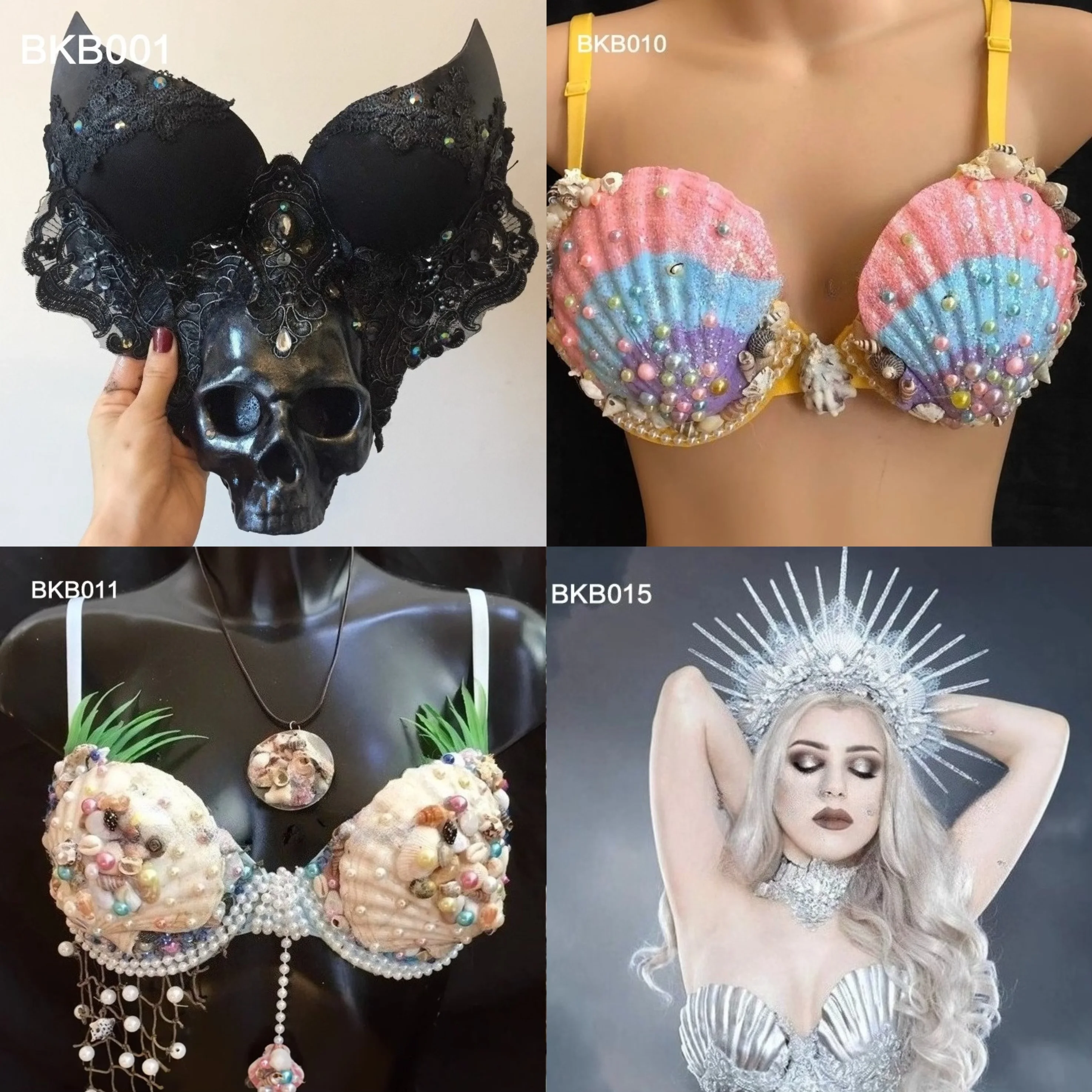 accessoires-de-style-ocean-soutien-gorge-princesse-sirene-petoncle-coquille-naturelle-conque-perle-maquereau-combinaison
