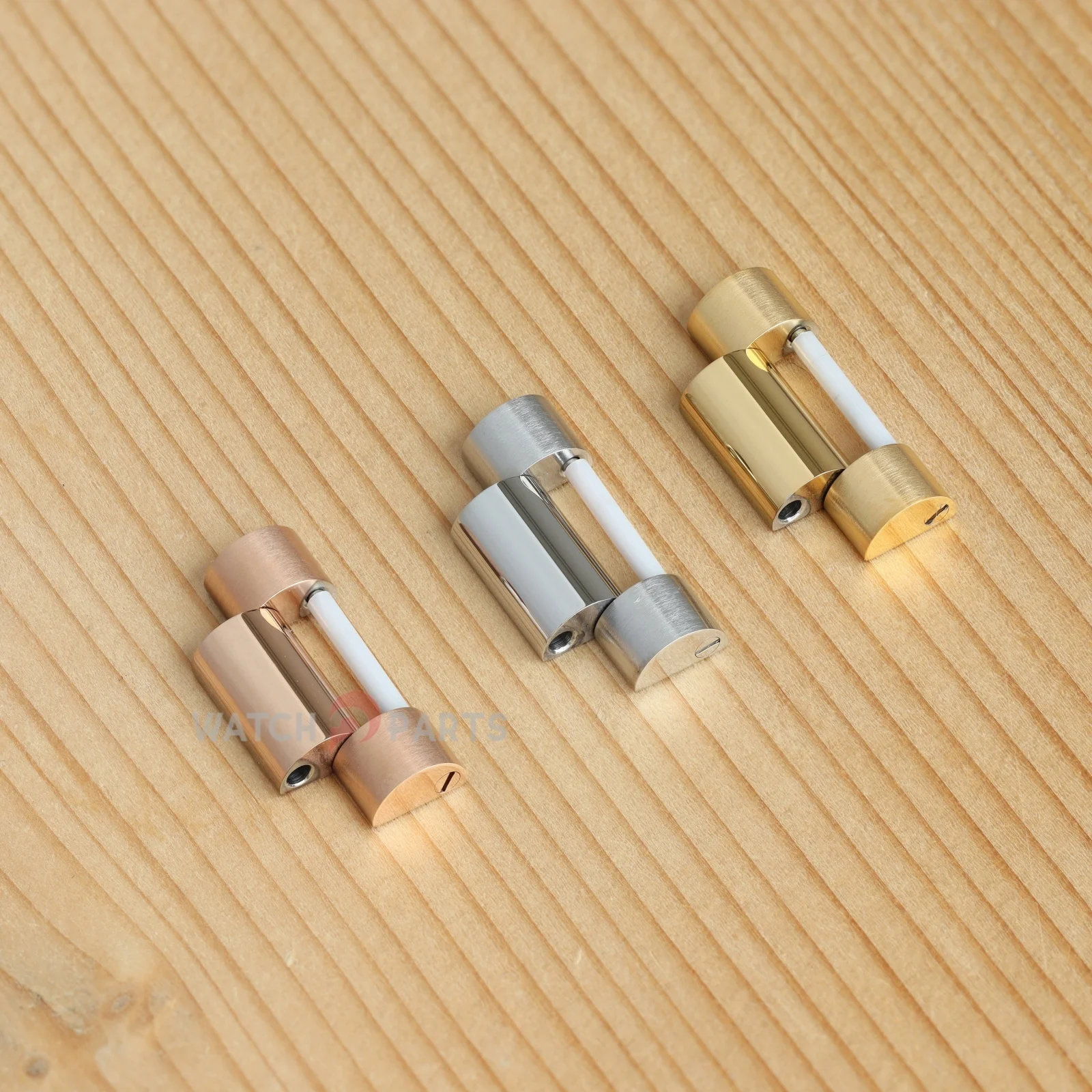 

Watch President Bracelet Links with Ceramic Screw Tube for Rolex Day-Date 36/40/41mm 126234 116233 126331 126301 Watch End Links