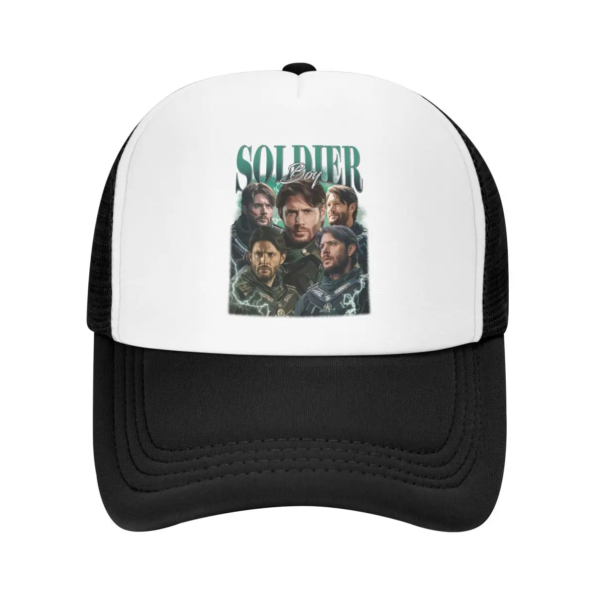 Soldier Boy Jensen Ackles Fun Baseball Caps Mesh Hats Sun Caps Peaked Unisex Caps