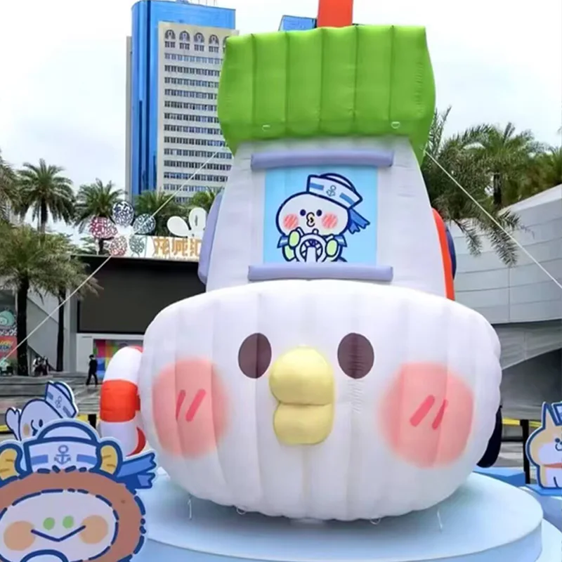 

Inflatable boats with blowers for outdoor large-scale event decoration and promotion