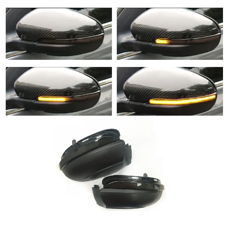 for Volkswagen VW Golf 6 MK6 GTI R Variant Touran 1T3 Dynamic LED Indicator Turn Light Repeater Side Rearview Mirror Signal