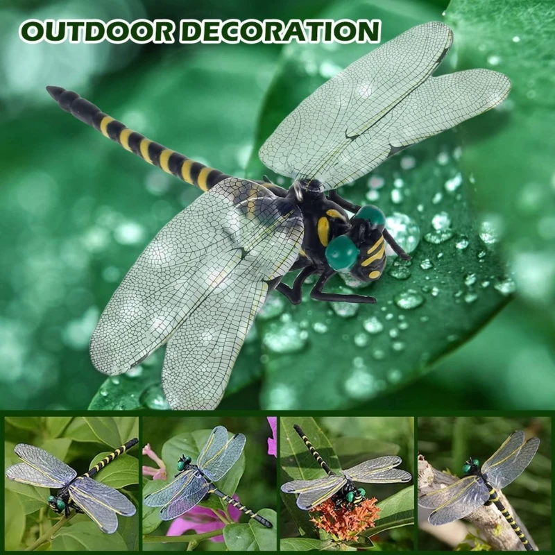 

Colorful Imitation-Dragonfly for Insect Mosquitoes-Repellent Supplies Outdoor Hanging Fishing Camping Models for Adult