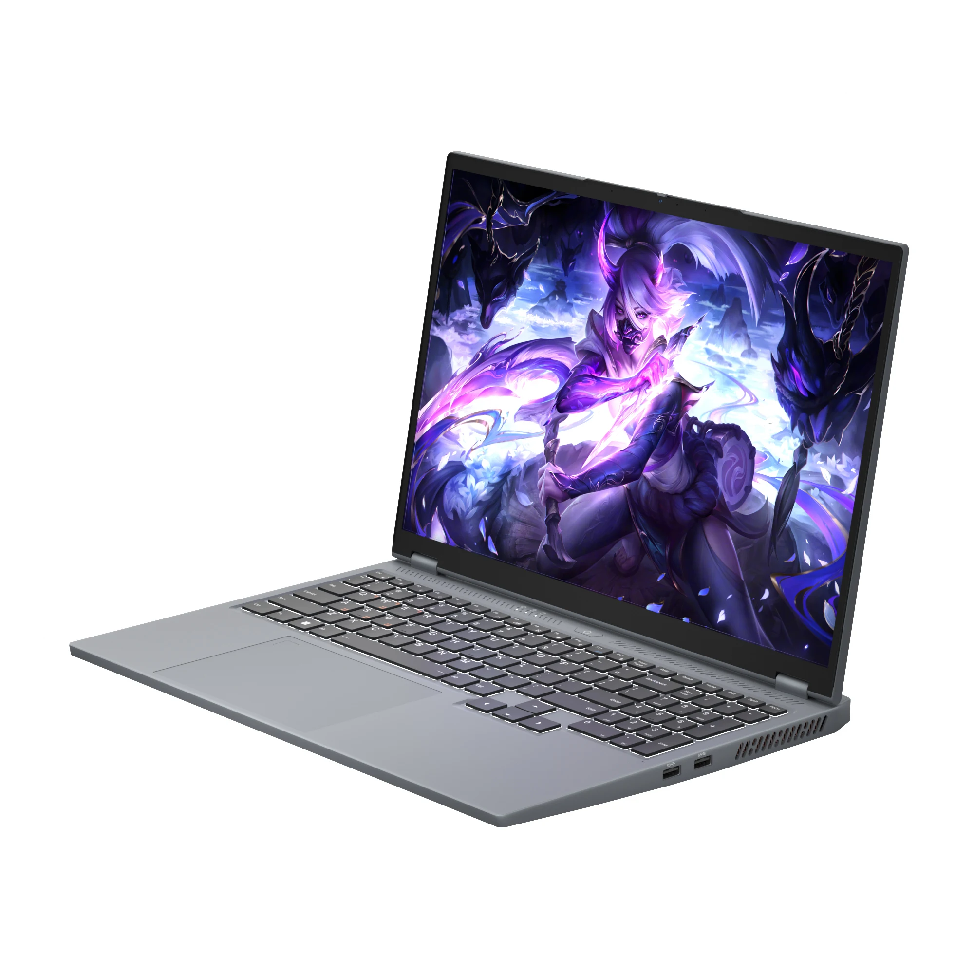 Computadora Portátil para Juegos Chatreey S1 Intel Core i7 8750H NVIDIA GeForce GTX 1050 4G 16 Pulgadas 2*DDR4 2*M.2 NVMe Windows 11