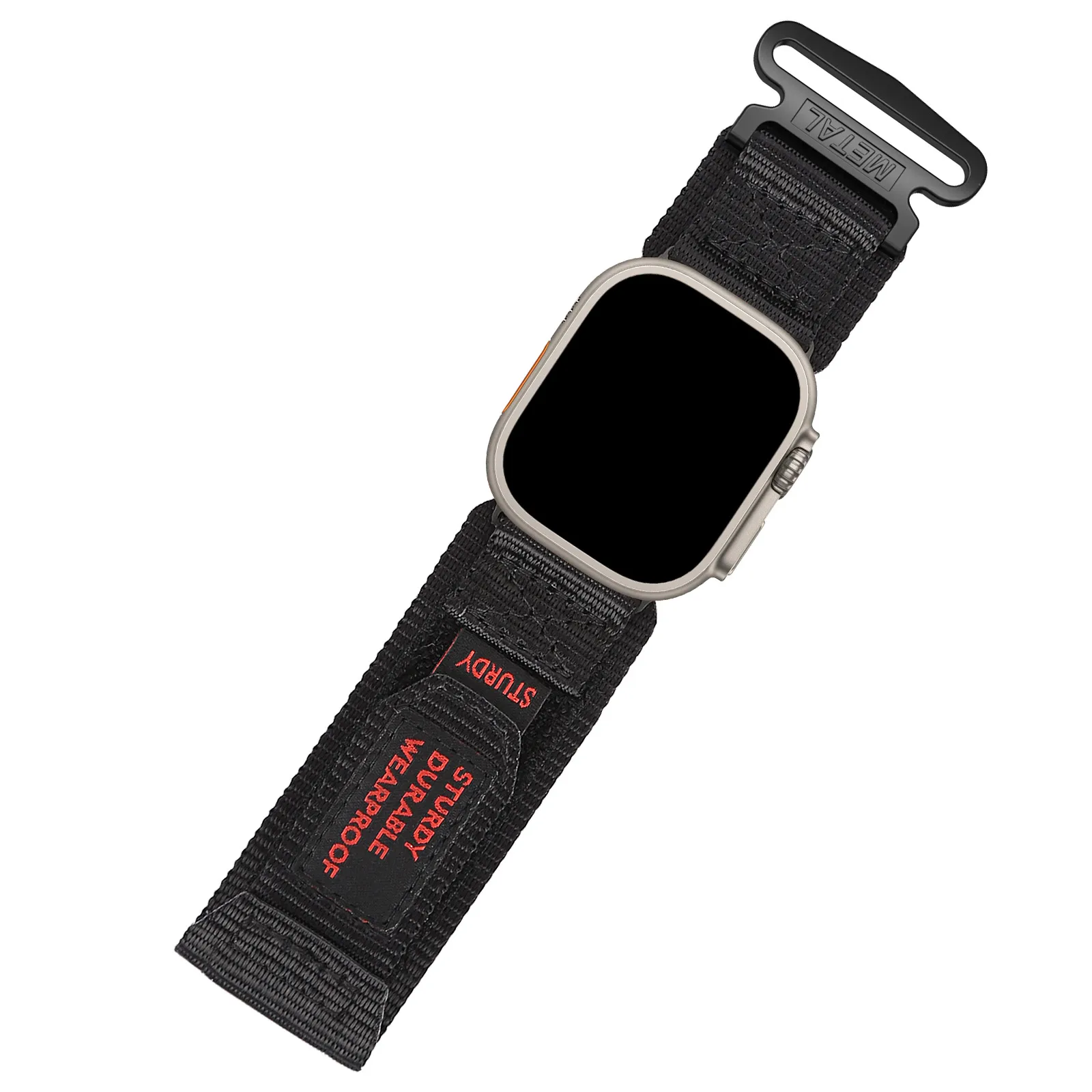 

Подходит для Apple Watch (38/40/41/42/44/45/46/49) нейлоновый ремешок ручной работы, ремешок iWatch Ultra (11/10/9/8/7/6/5/4)