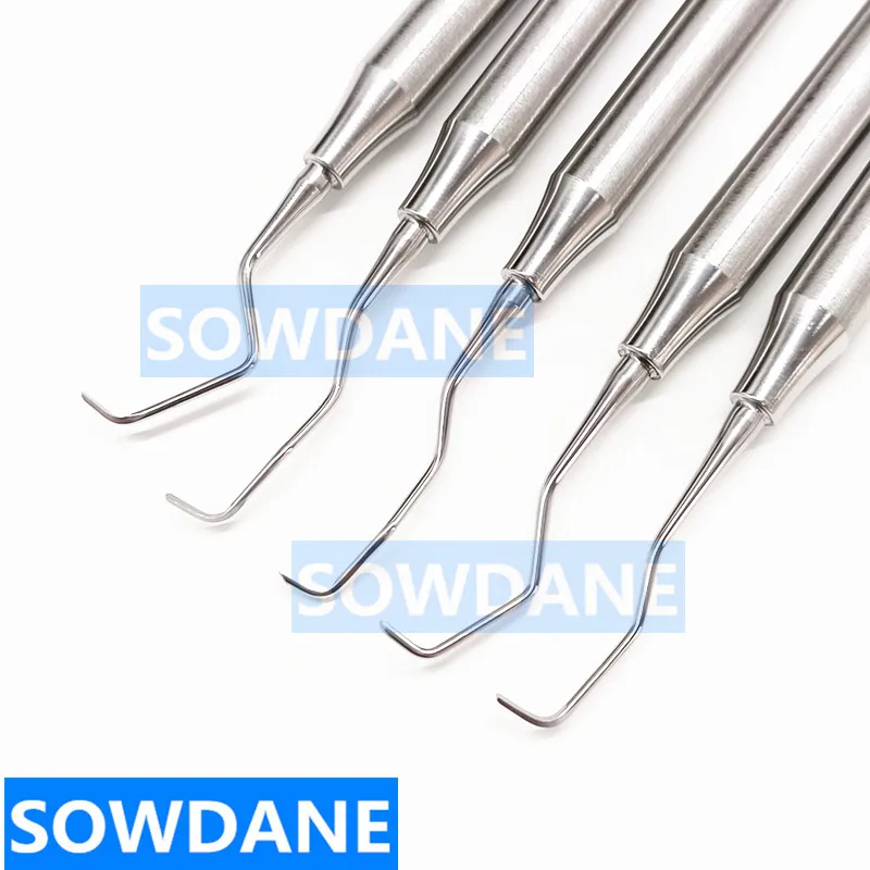 Dental Tooth Cleaning Scaler Dental Professional Gracey Curette Periodontal Bone Curettes Perio Dental Instrument Tool Hand use