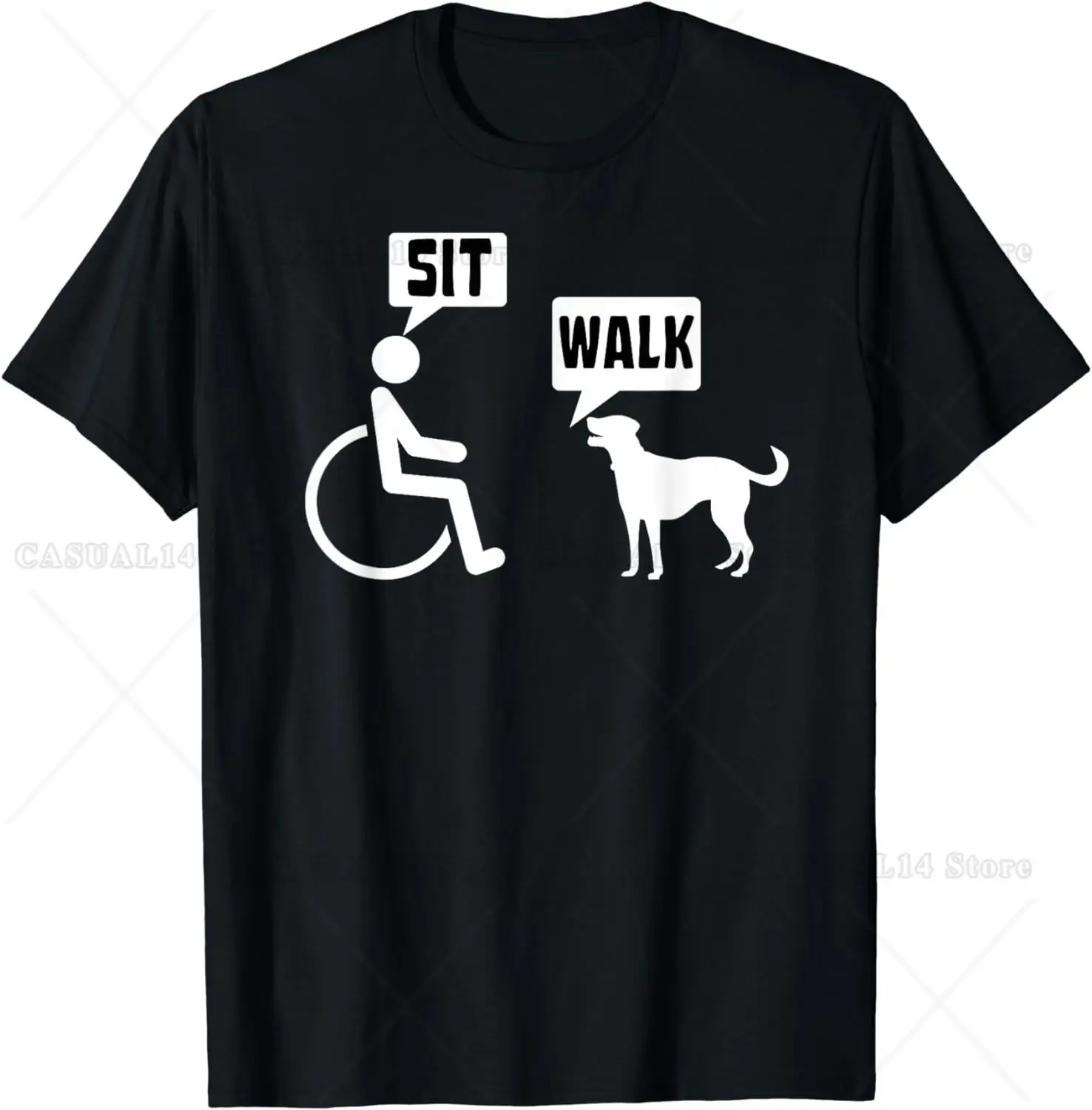 

Funny Wheelchair Humor Joke for A Disability in A Wheelchair T-Shirt Graphic T Shirts Mens Clothes Tops Camisas Streetwear