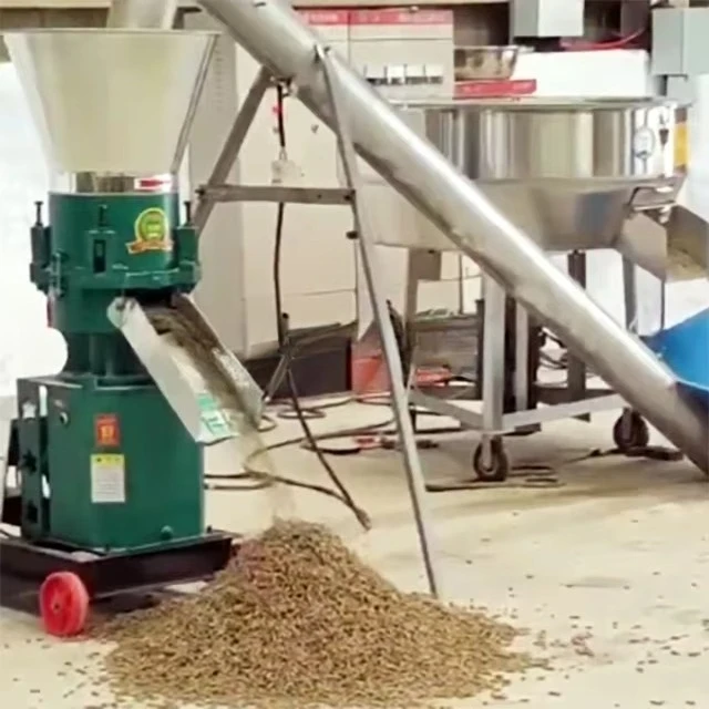Высокоэффективная автоматическая новая машина для производства кормов для скота, 380 В, для использования на ферме из стали