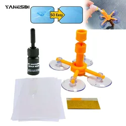 Windshield Repair Kit Quick Fix Car Glass Crack Glue Windscreen Restore Resin Sealer Cracked Gel DIY Window Glass Repair Tools