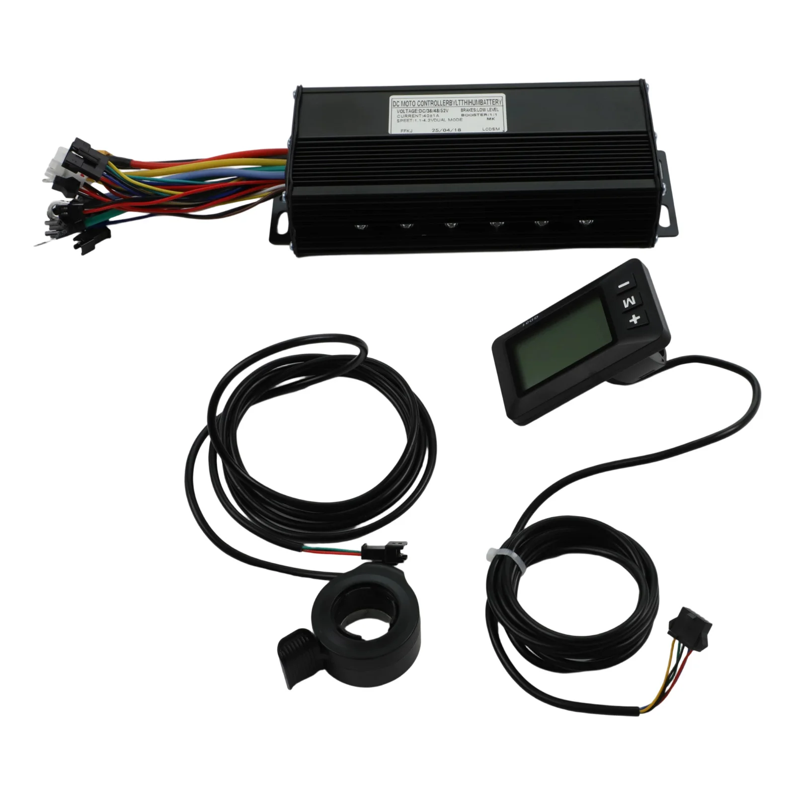 

LCD Display Kit Brushless Controller Kit Backlight Display Easy Installation For 22.2mm Handlebar For 36V Motors