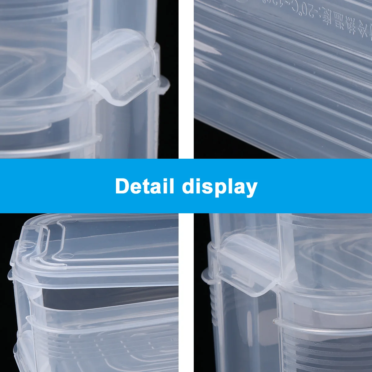 

Plastic Food Storage Containers Stackable Transparent Crisper For Refrigerator Dumpling Seafood Vegetable Fresh Keeper Box