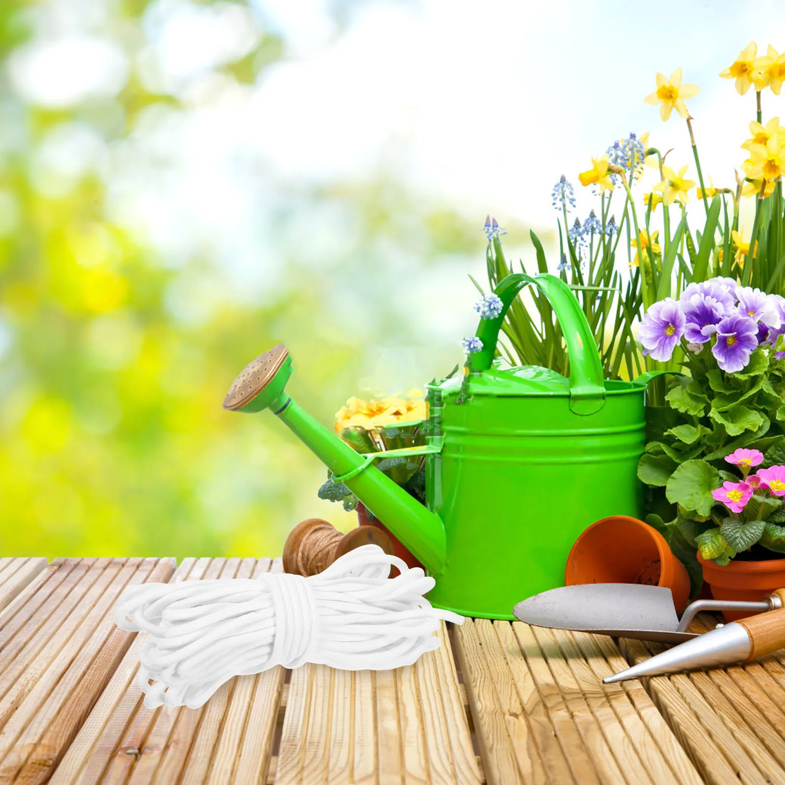 

10 Meters 5Mm Automatic Watering Cotton Rope for Potted Plants Hydroponic Wicking Cord Moisture Absorbing Plant Care Supply