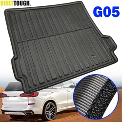 For BMW X5 G05 18-23 Cargo Tray Boot Liner Trunk Floor Luggage Mat Waterproof Rear Luggage Pad Antislip Taliored Carpet