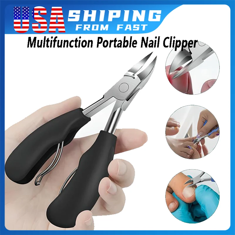 

Nail Clipper Toenail Clippers Nail Cutters Portable Eagle-beak Pliers Professional Nail Clippers Stainless Steel Manicure Tool