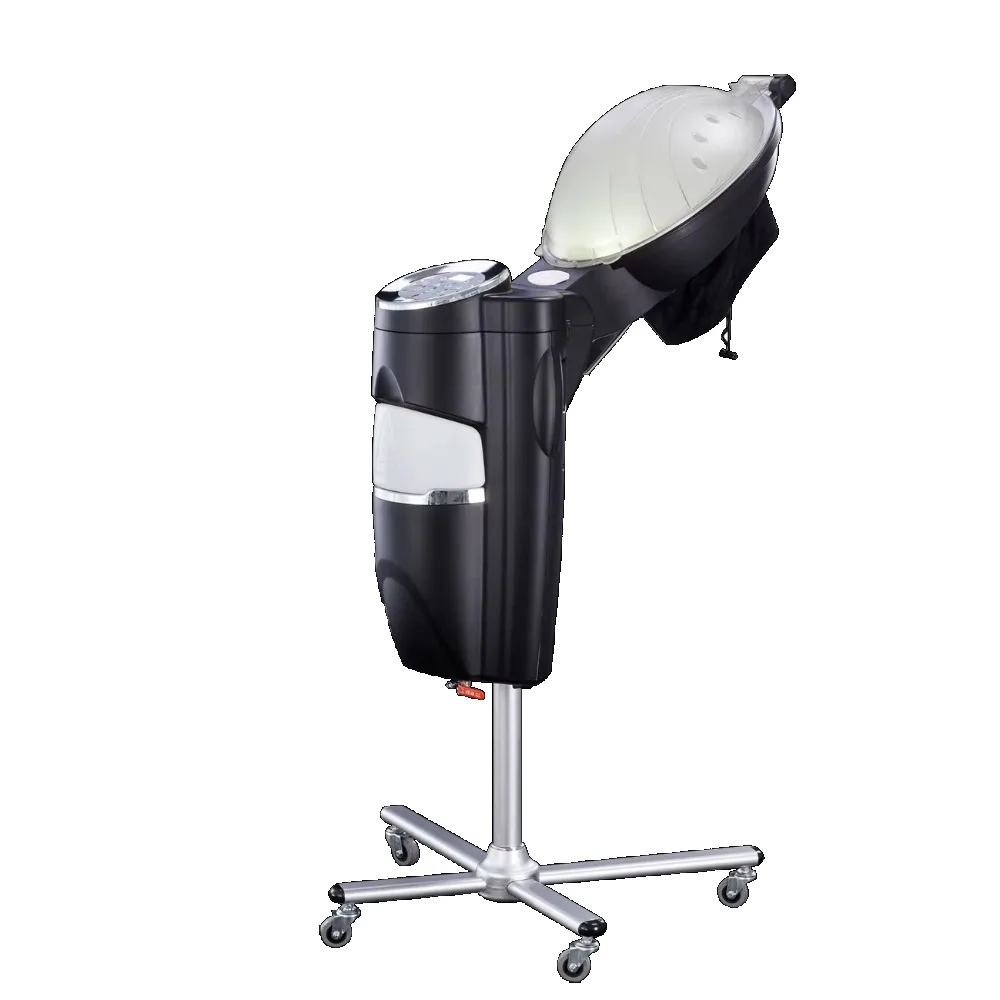 Professional Hair Steamer, 2 in 1 Hair Steaming Machine with Light for Salon Use