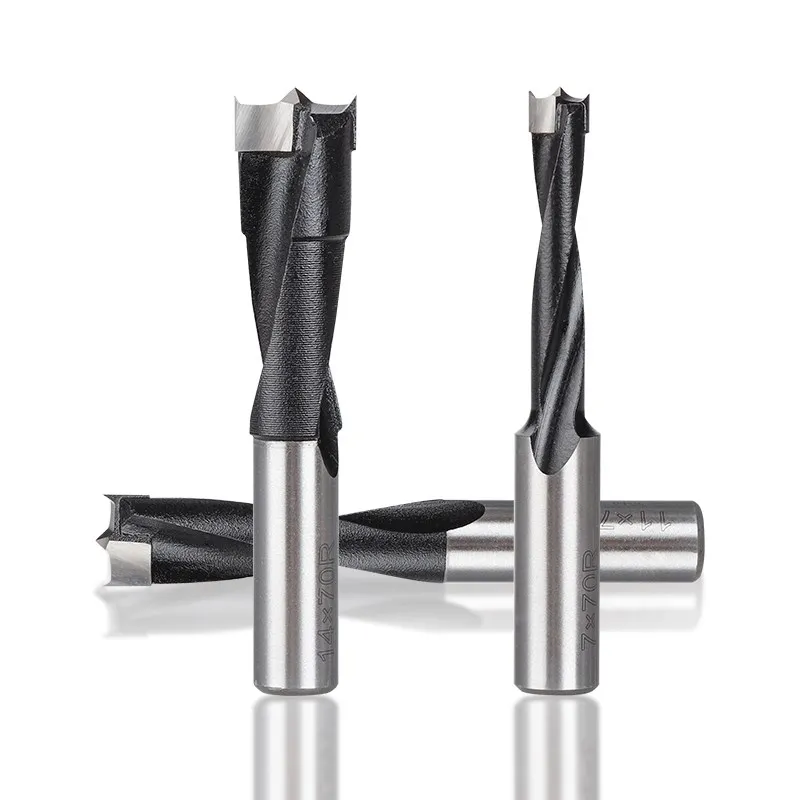 XCAN 1pc 4mm-10mm Right Rotation Wood Router Drill Bit   Row Drilling for Wood 2Flute Carbide Wood Forstner Drill Bits