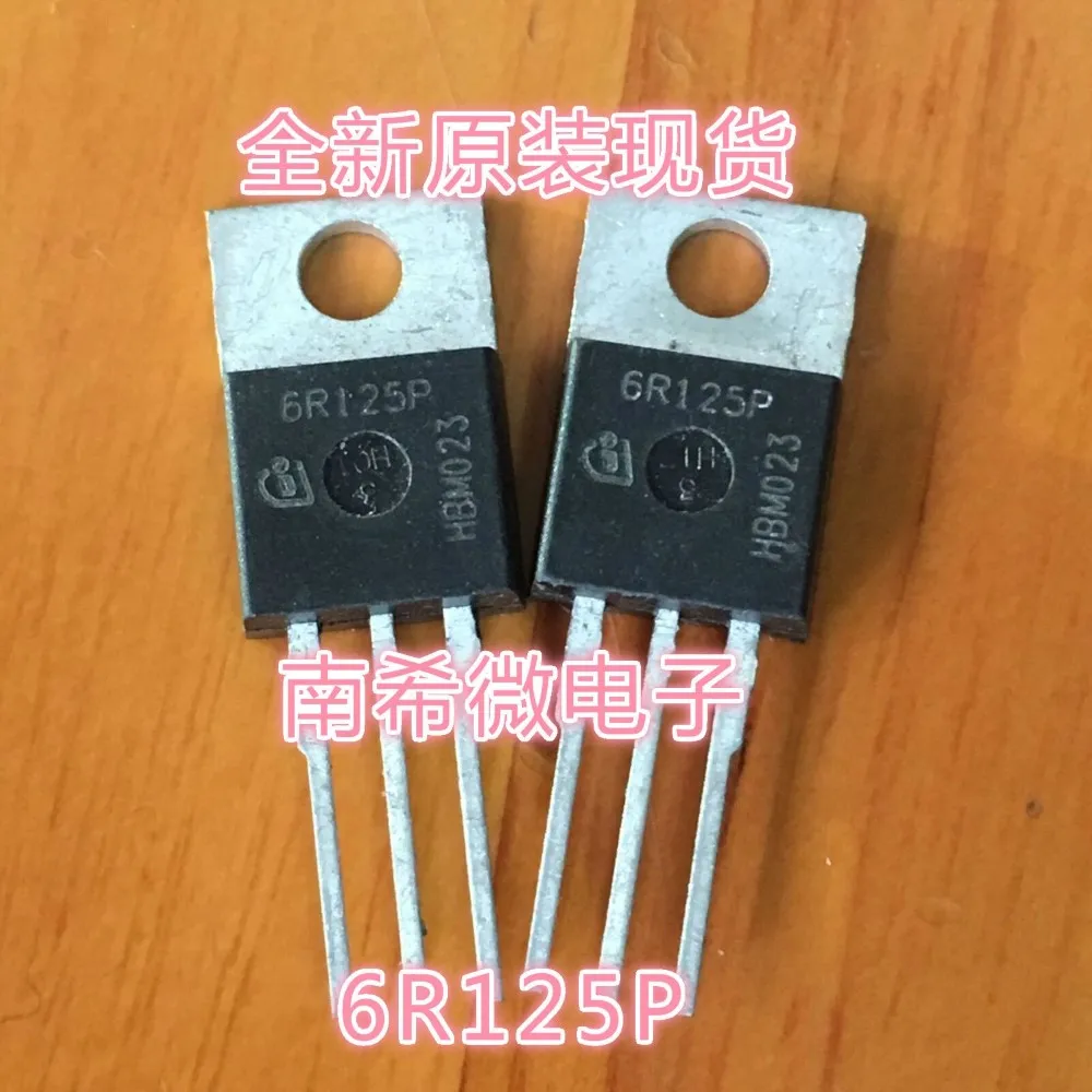 10PCS 6R125P IPP60R125CP 6R125C6 25A 650V TO-220 MOSFET Transistor New Original