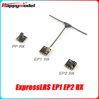 HappyModel EP1/EP2 RX 2.4G ExpressLRS/ELRS Nano Long Range Receiver for ES24TX Module RC Airplane FPV LR4&LR7