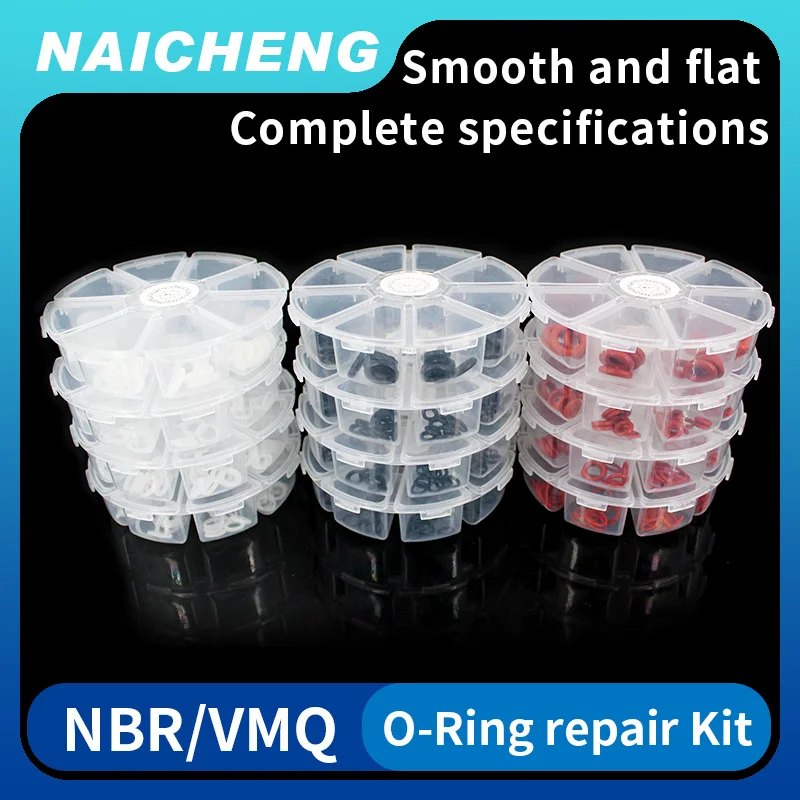 white VMQ Nitrile rubber gasket Silicone rubber oring nitrile gasket sealing waterproof repair kit black NBR various thicknesses