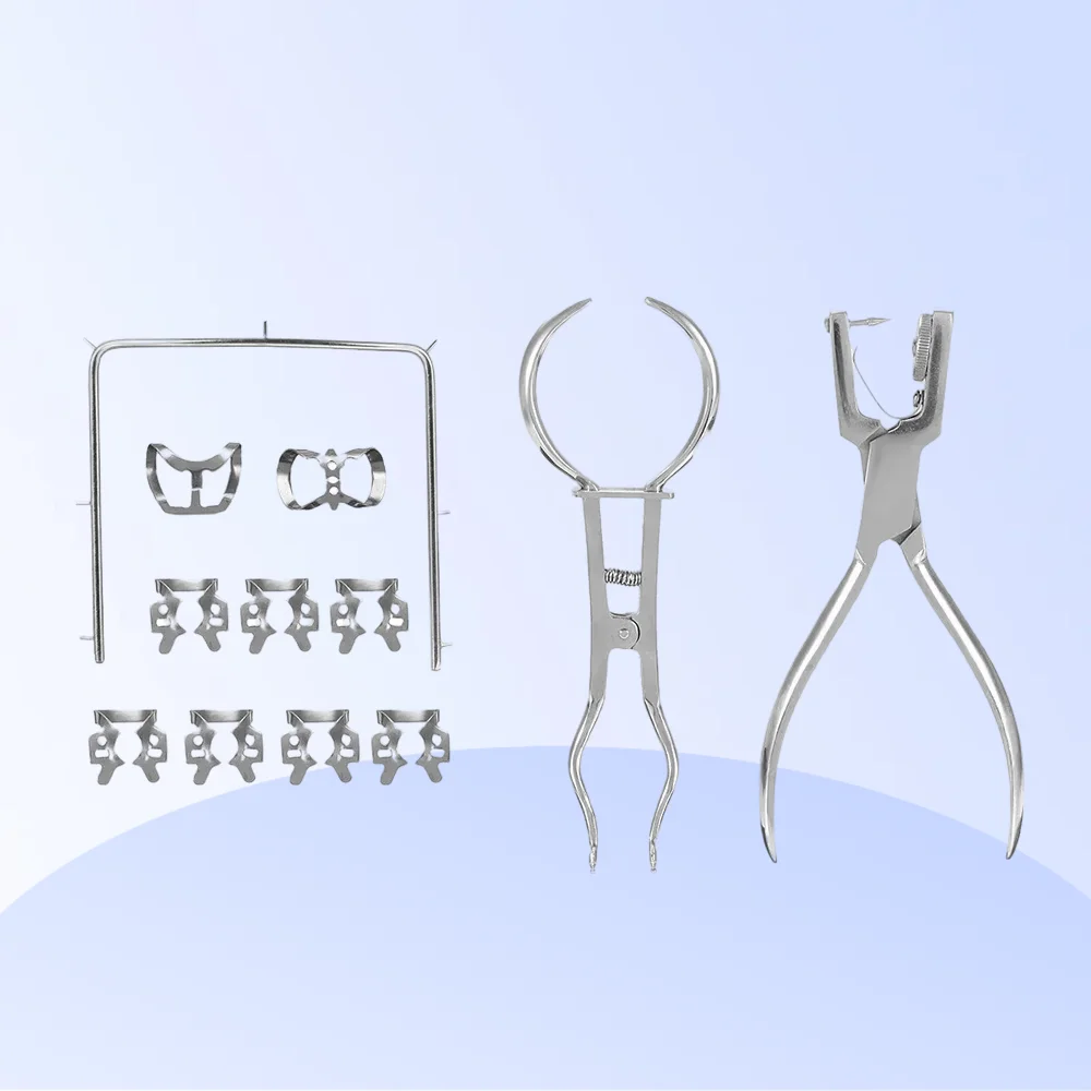 

Premium Dental Dam Hole Puncher Set Ergonomic Puncher Pliers for Dentist Efficient Dental Dam Perforator High Quality Dental Rub