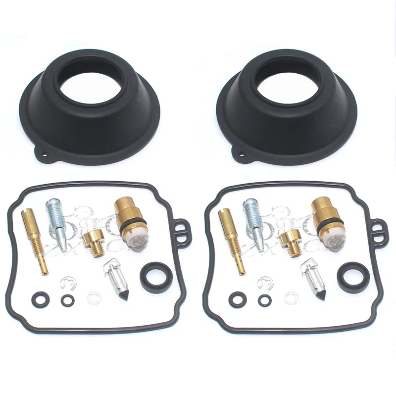 Motorcycle Carburetor Repair Kit for yamaha XVS400 XVS400C Drag Star XVS 400 Plunger Diaphragm