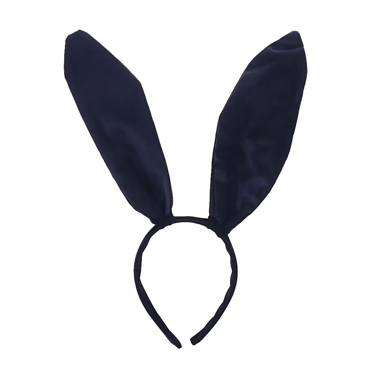 

20 Cm Head Bands Bunny Ear Headband Hair Accessories Props Rabbit Hairband Black