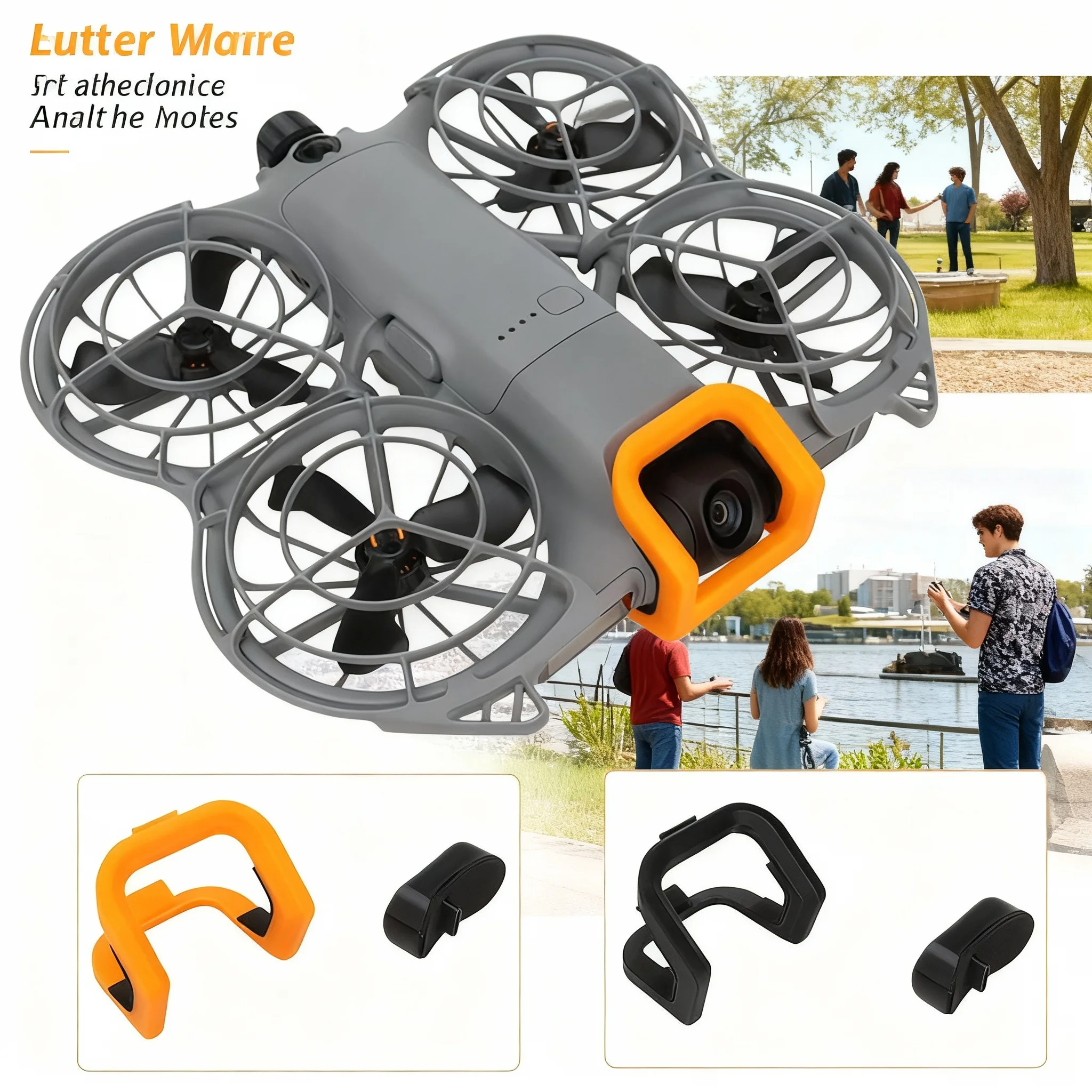 Für DJI NEO 2 Gimbal Stoßschutz-Schutzring Anti-Sturz-Schutz Drohnen-Stoßschutz-Zubehör 2026