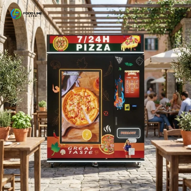 Pizza Vending Machine with Customized Branding Options From Manufacture FL Customized