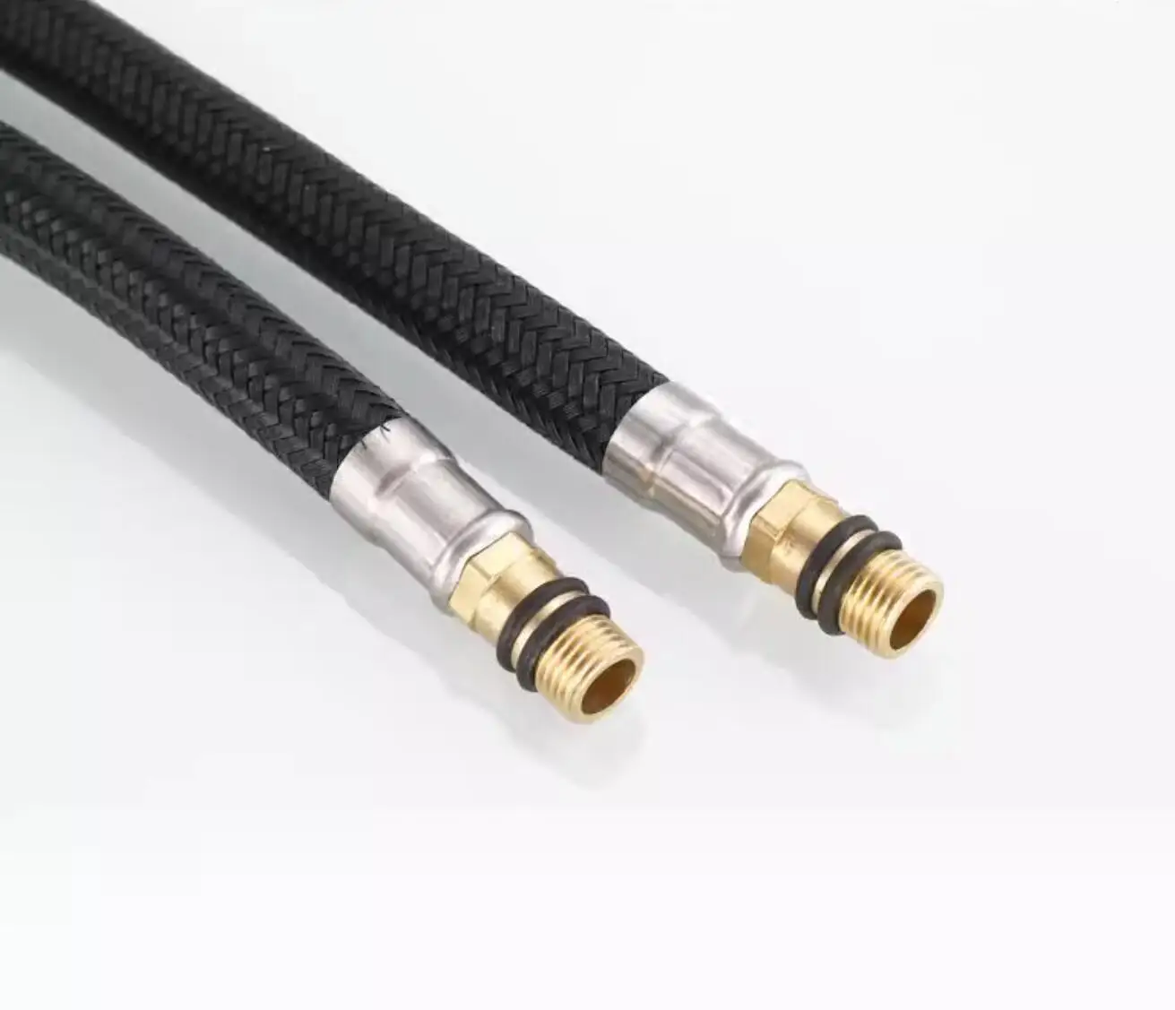

MTTUZK черные гибкие соединительные трубы G1/2-дюймовый стандартный интерфейс, кран для горячей и холодной воды, водопроводный кран, плетеный водопроводный шланг