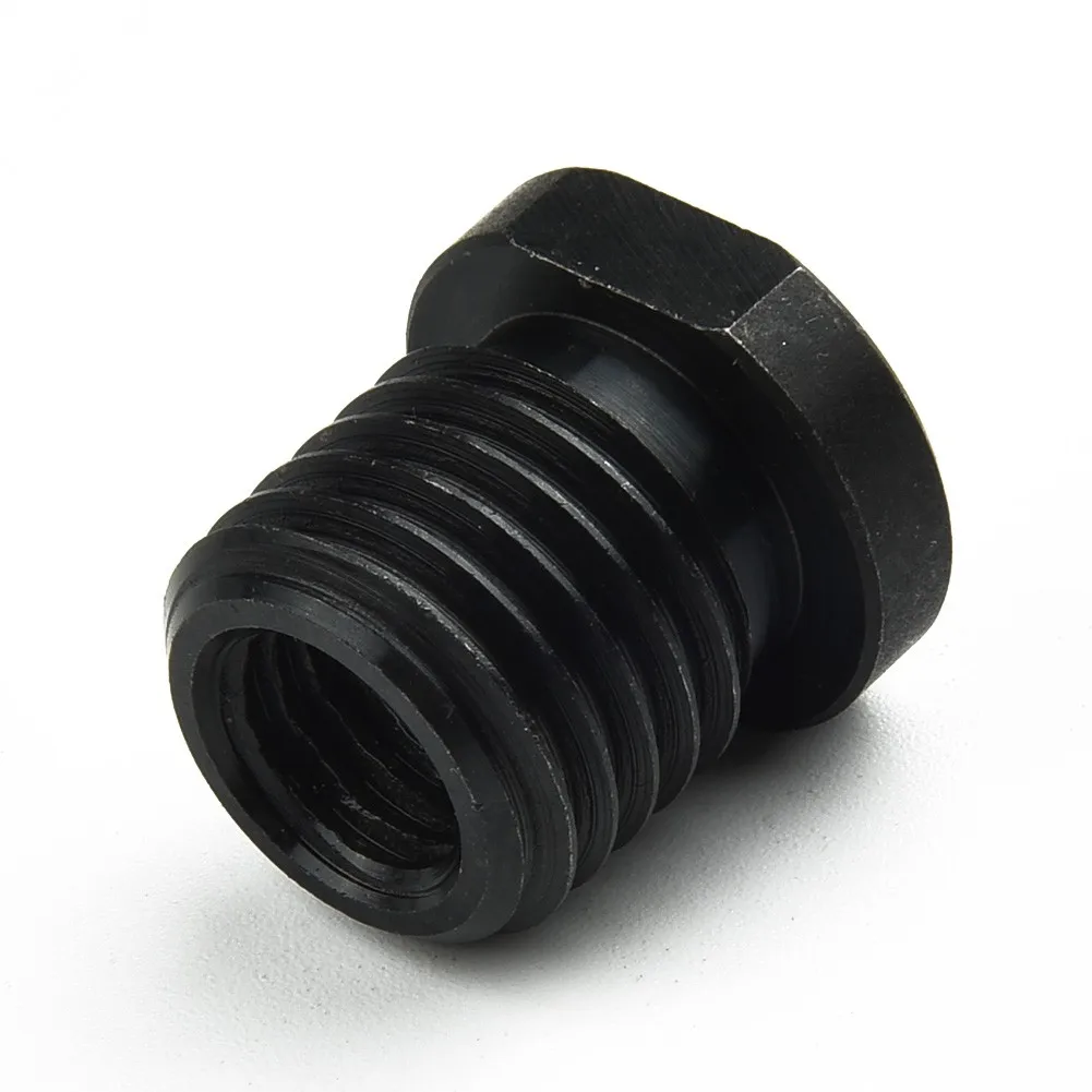 /M10 /To /M16 Thread Angle Grinder Converter Adapter 15mm Steel Connector For 100mm Grinding Machine Cutting Disc Polishing Tool