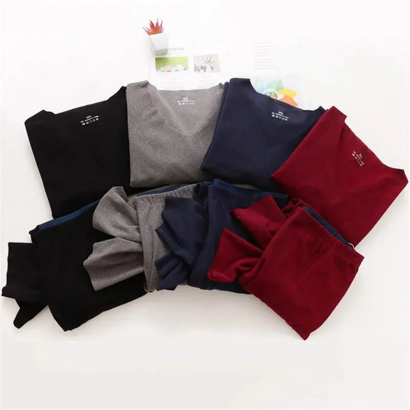 Men\'underwear Clothing Long Johns Oversized Tops Pants Largo Thermal Underwear Men Thermal Clothing For Men Spring Fall Winter