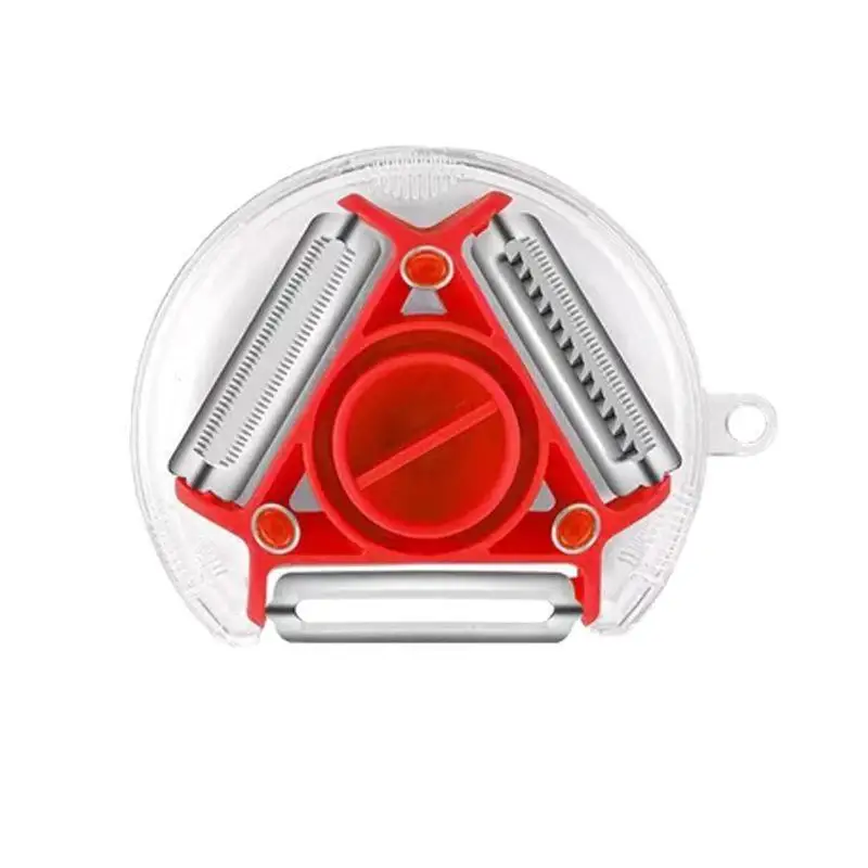 Magic Trio 3 In 1 Peeler Multi Tool Set Food Safe Slicer Shredder Julienne Cutter Great Gift for Cooking Enthusiasts