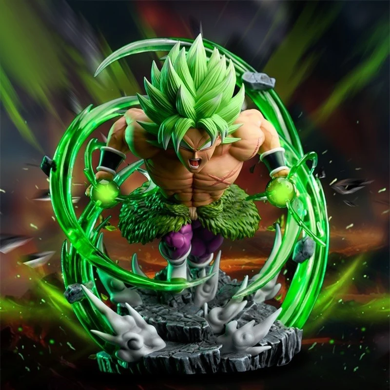 Dragon Ball Animal Figure Kc Brolli Super Saiyan Wwf Fourth Bullet Gk Statue Model Desktop Decoration Adult Toy Birthday Gifts