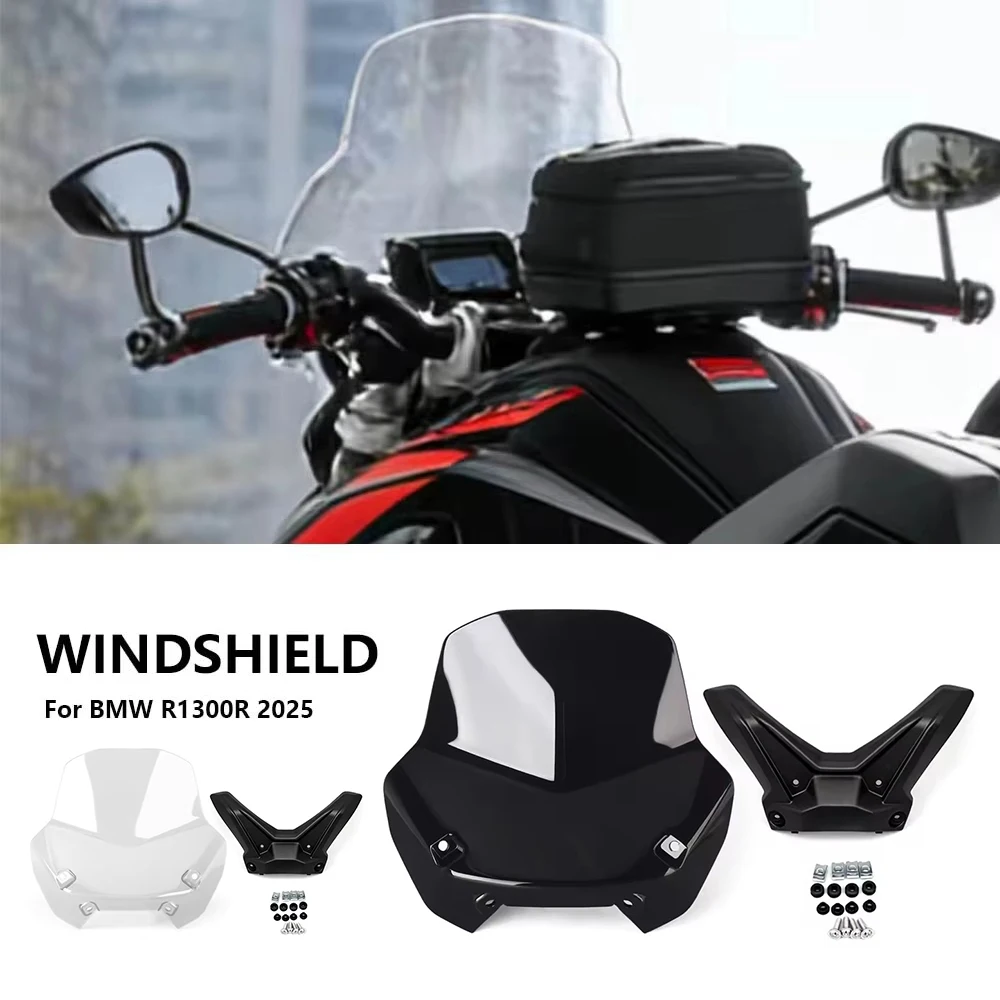 FOR BMW R1300 R 1300 R R1300R 2025 2026 New Motorcycle Accessories Windscreen Windshield Wind Deflector Screen Shield Spoiler