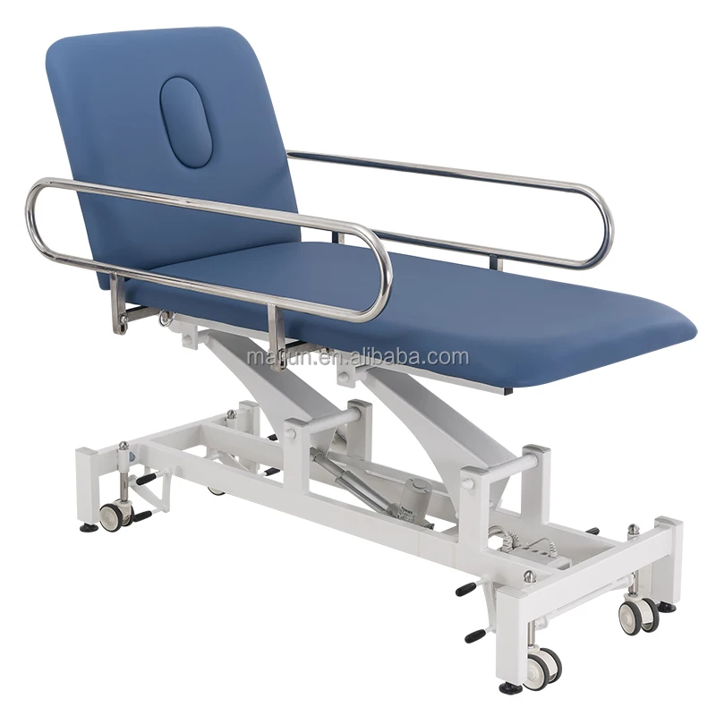 

2 Section Treatment Table Rehabilitation Mobile Physiotherapy Chiropractic Table Price Clinic Hospital Massage Therapy Bed